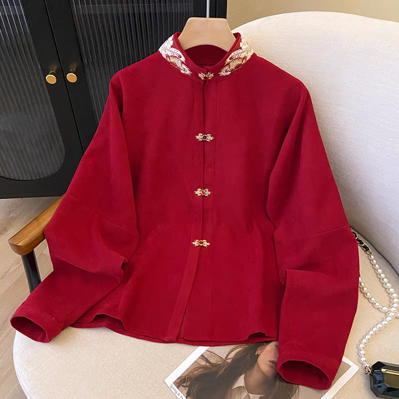 新中式上衣S-2XL
