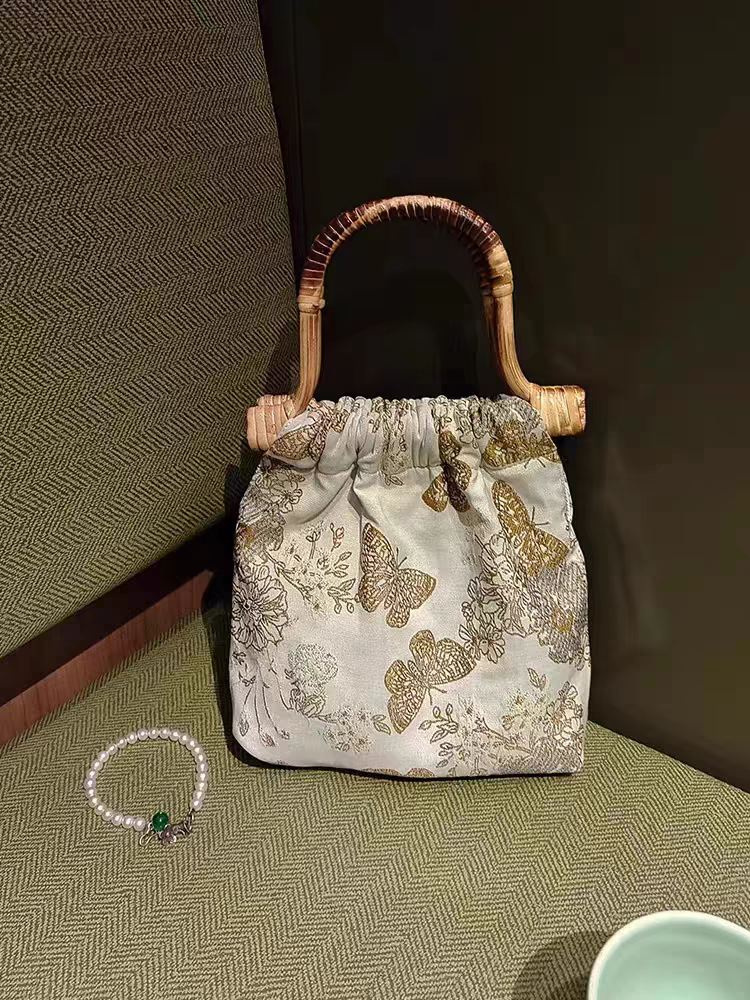 古风竹藤包包bag