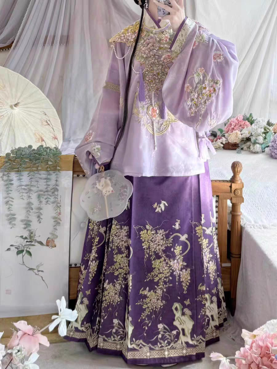 Ming Dynasty Hanfu Full Set马面裙配套S-L
