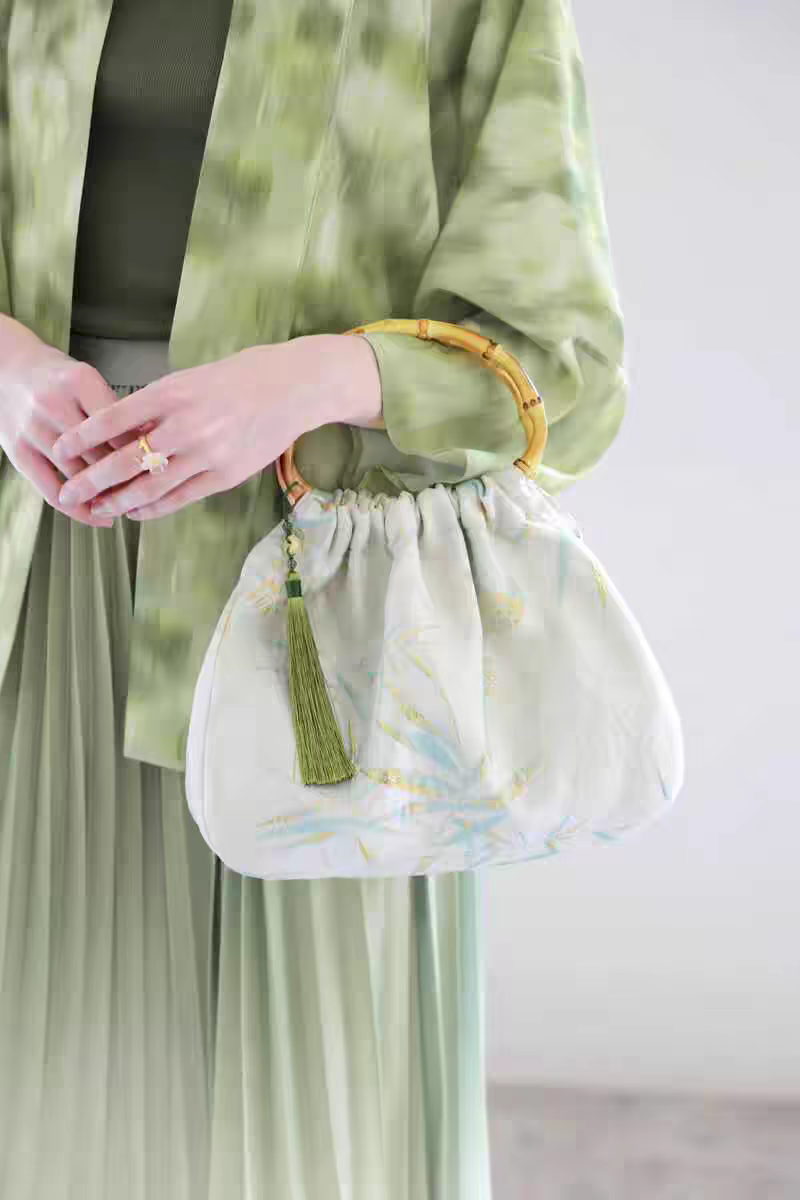 古风竹藤包包bag