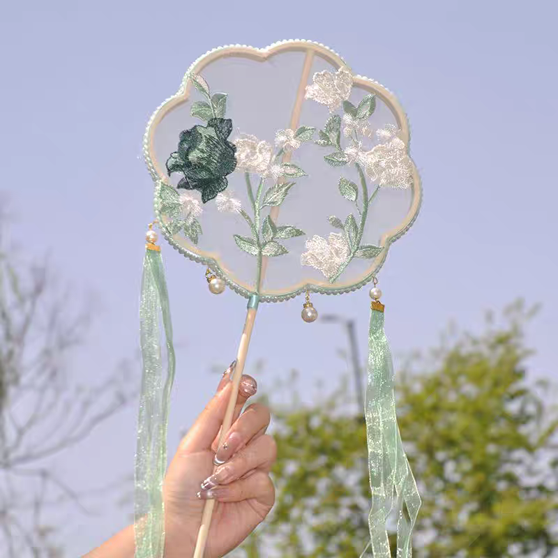 Hanfu Ancient Style Round Fan