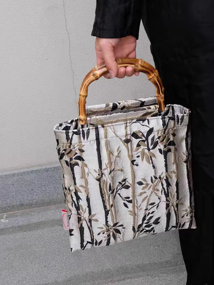 古风竹藤包包bag