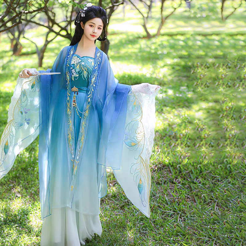 大码汉服诃子裙配套S-6XL