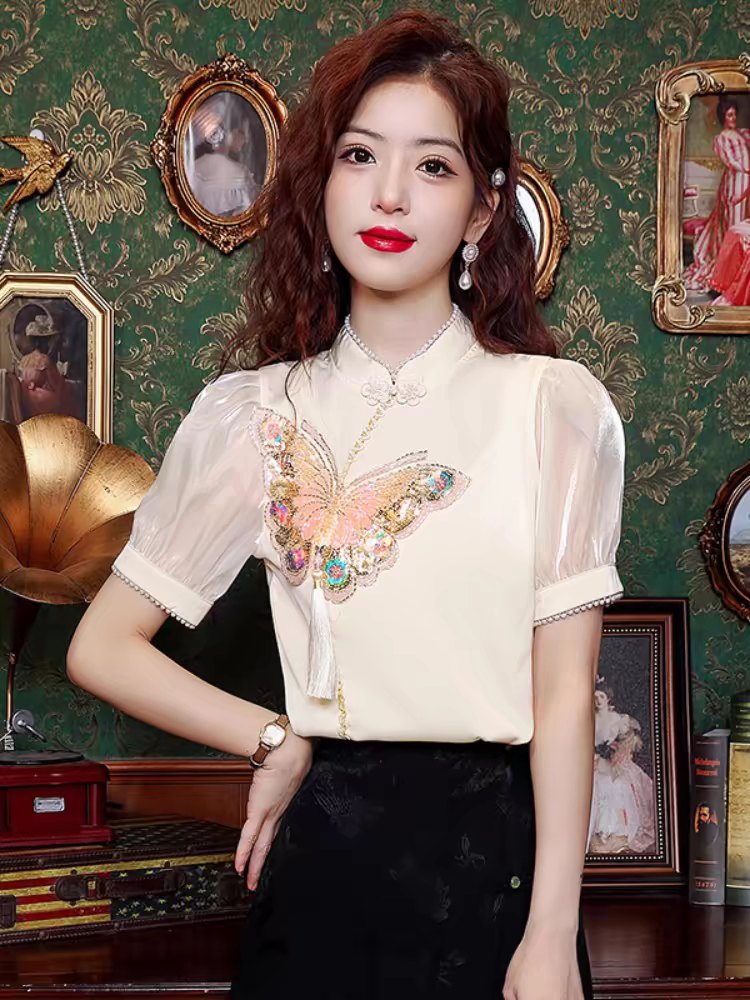 Pelbagai gaya baju moden ala Cina untuk dipilih.