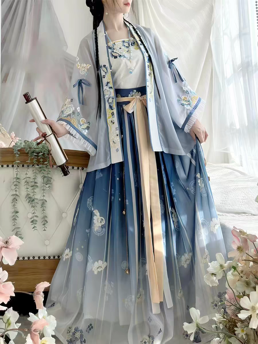 Hanfu Matching set for the Ma-mian skirt