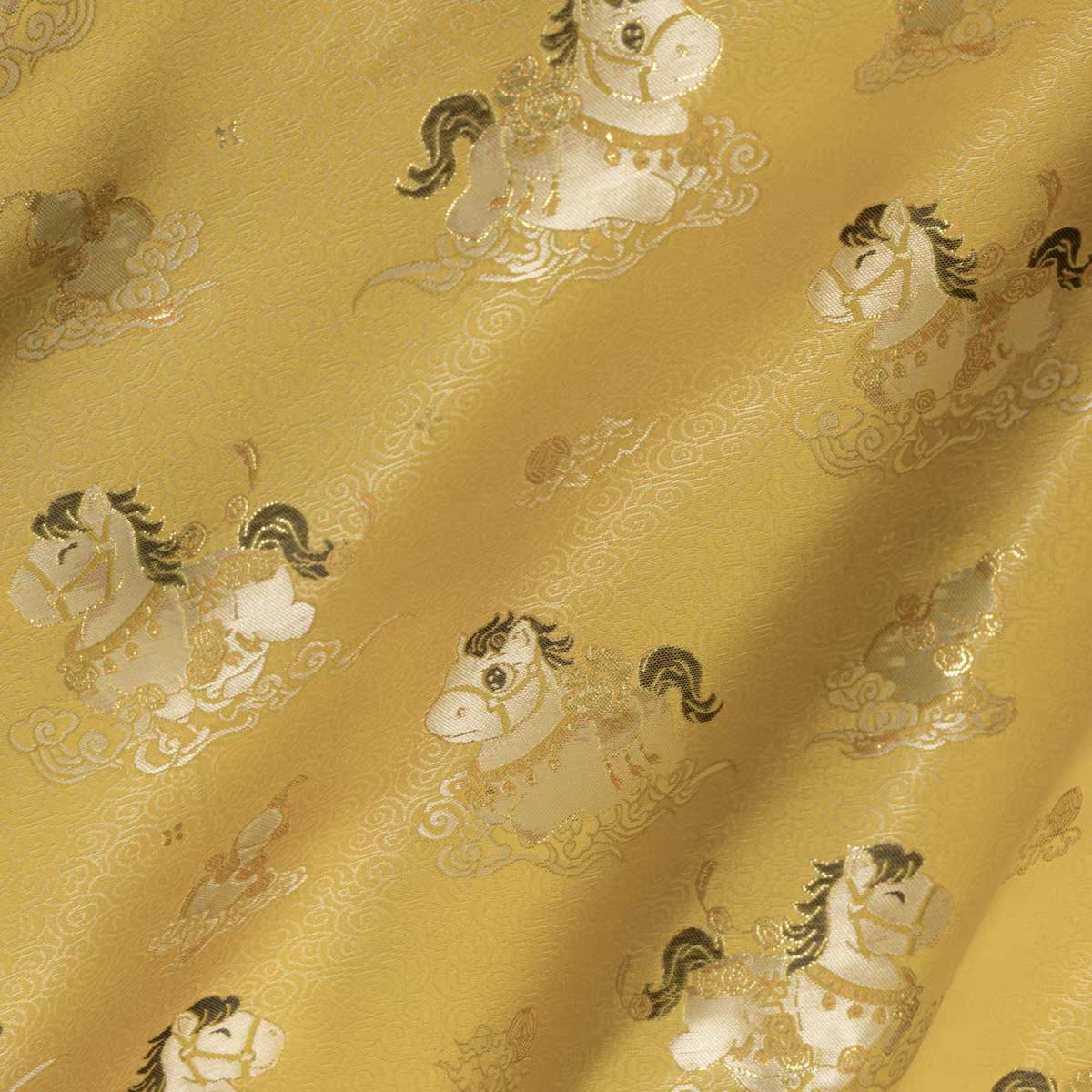 Premium Chinese Fabric for Hanfu – New Chinese Style Jacquard Brocade / Silk Satin Material – Perfect for DIY Hanfu & Traditional Clothing