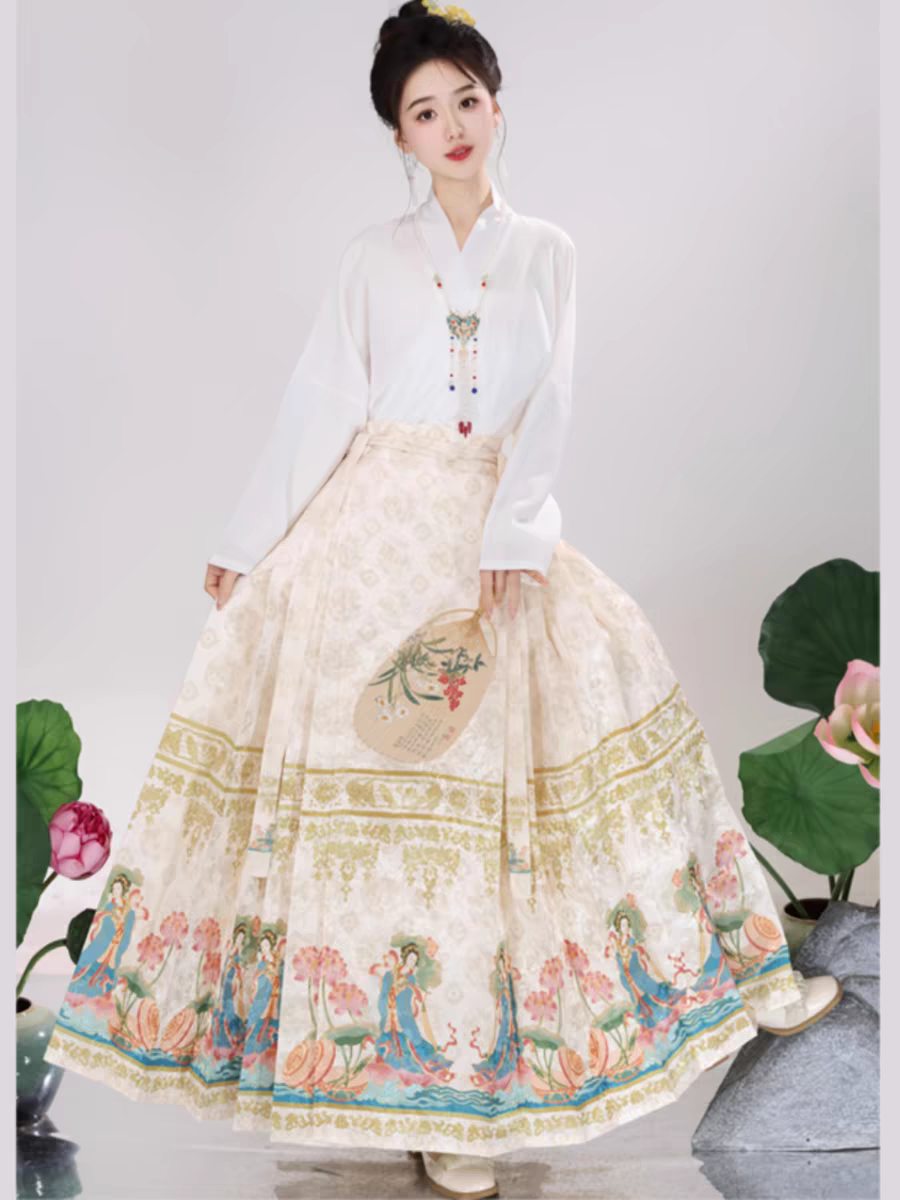 Matching Ma-mian skirt (sizes S–XL)