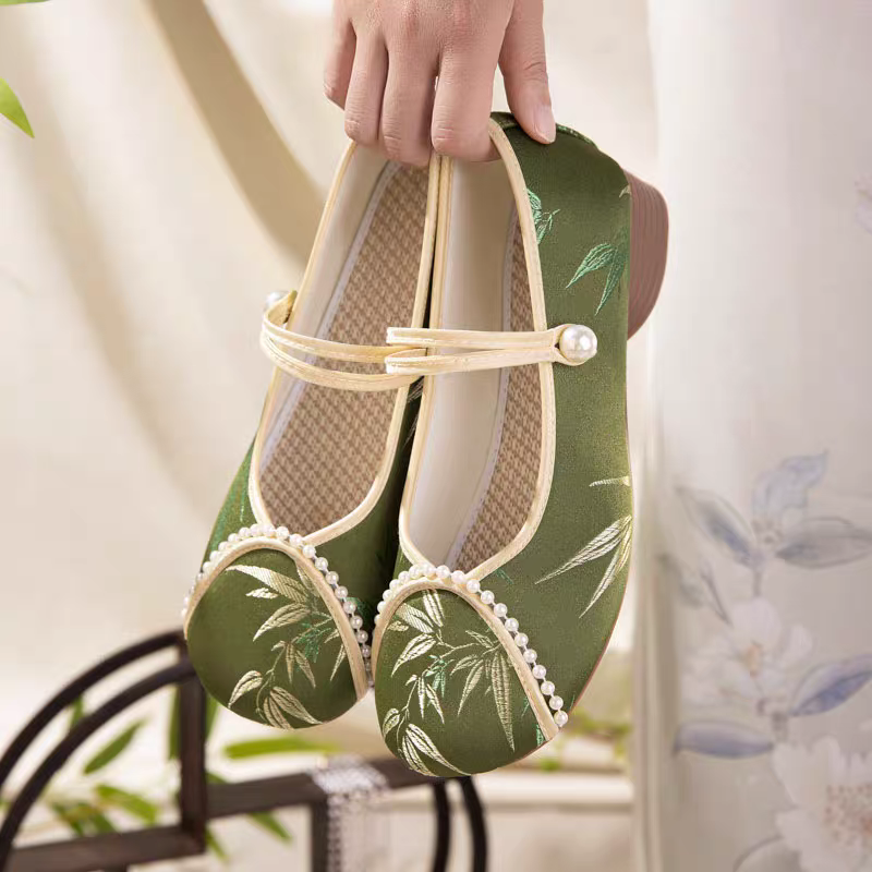 Round-toed cloth shoes圆头布鞋34-40