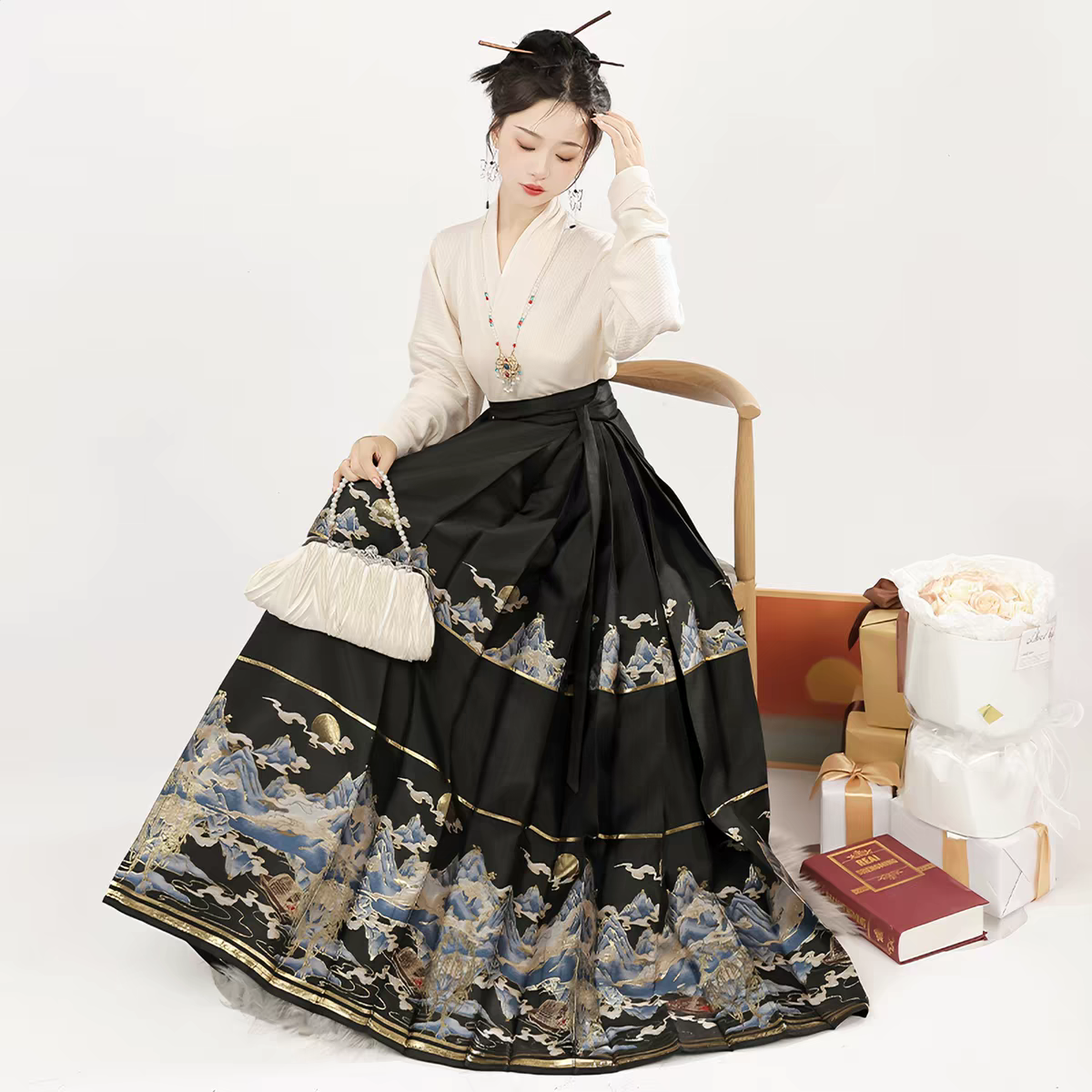 Hanfu Matching set for the Ma-mian skirt S-XL