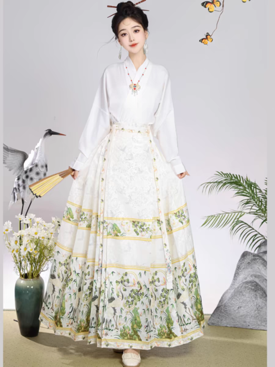 Matching Ma-mian skirt (sizes S–XL)