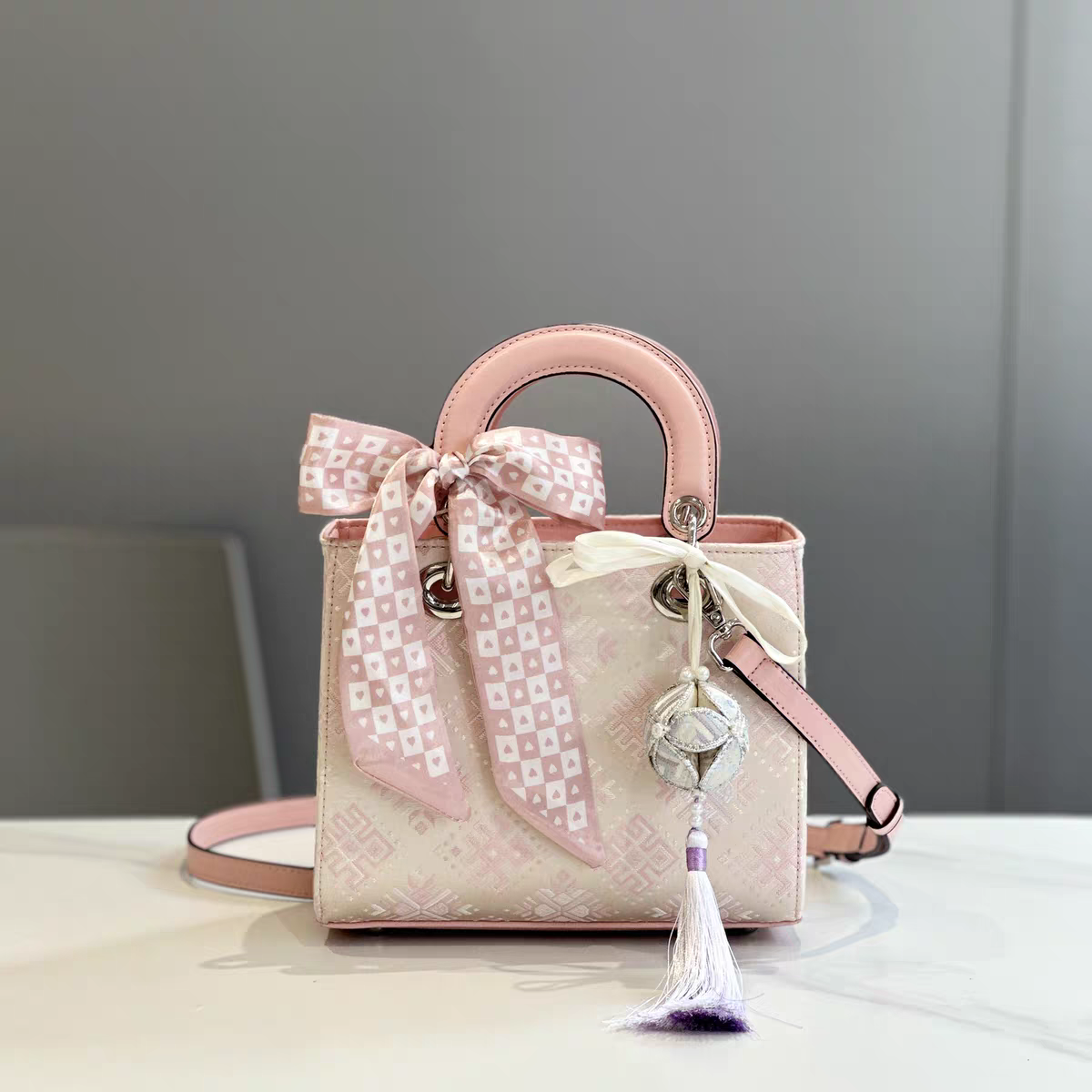 Zhuang Brocade Bag | Handmade Chinese Textile Art Handbag Inspired by Traditional Weaving