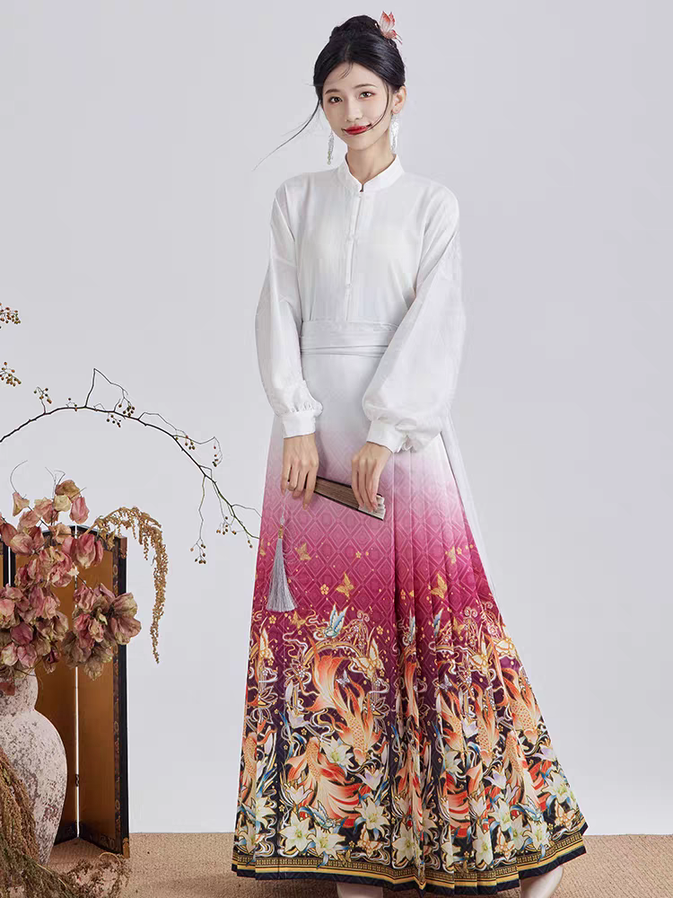Daily Hanfu Outfit for Women (full set) S-XL