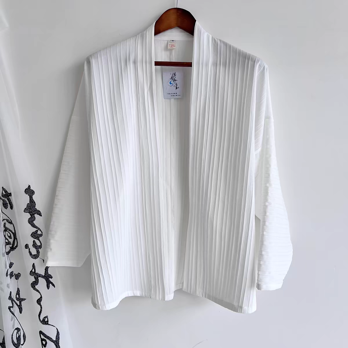 Airplane-sleeved long-sleeved shirt Hanfu top