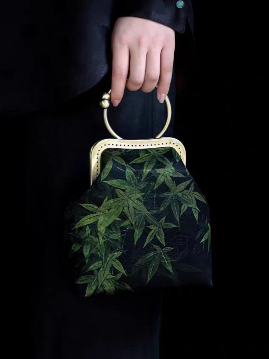 古风竹藤包包bag