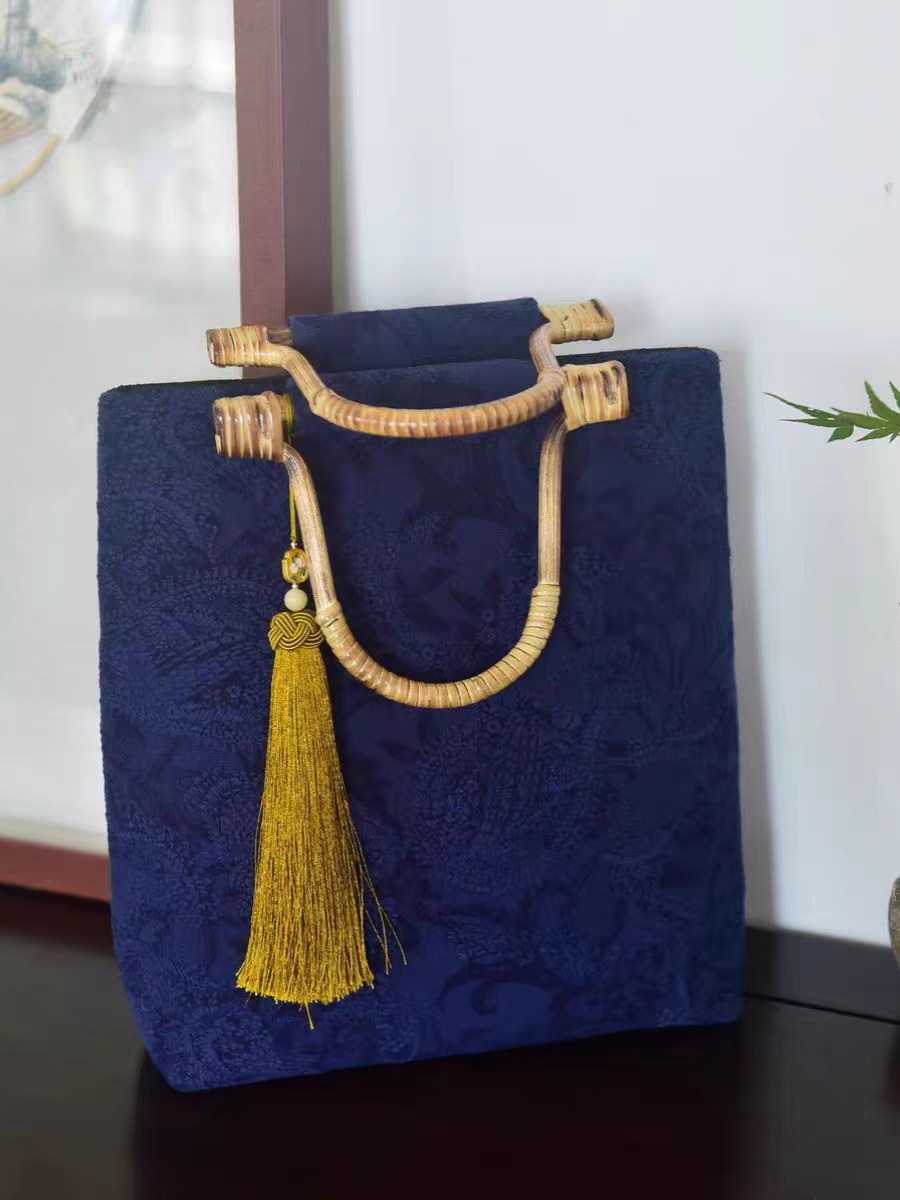 古风竹藤包包bag