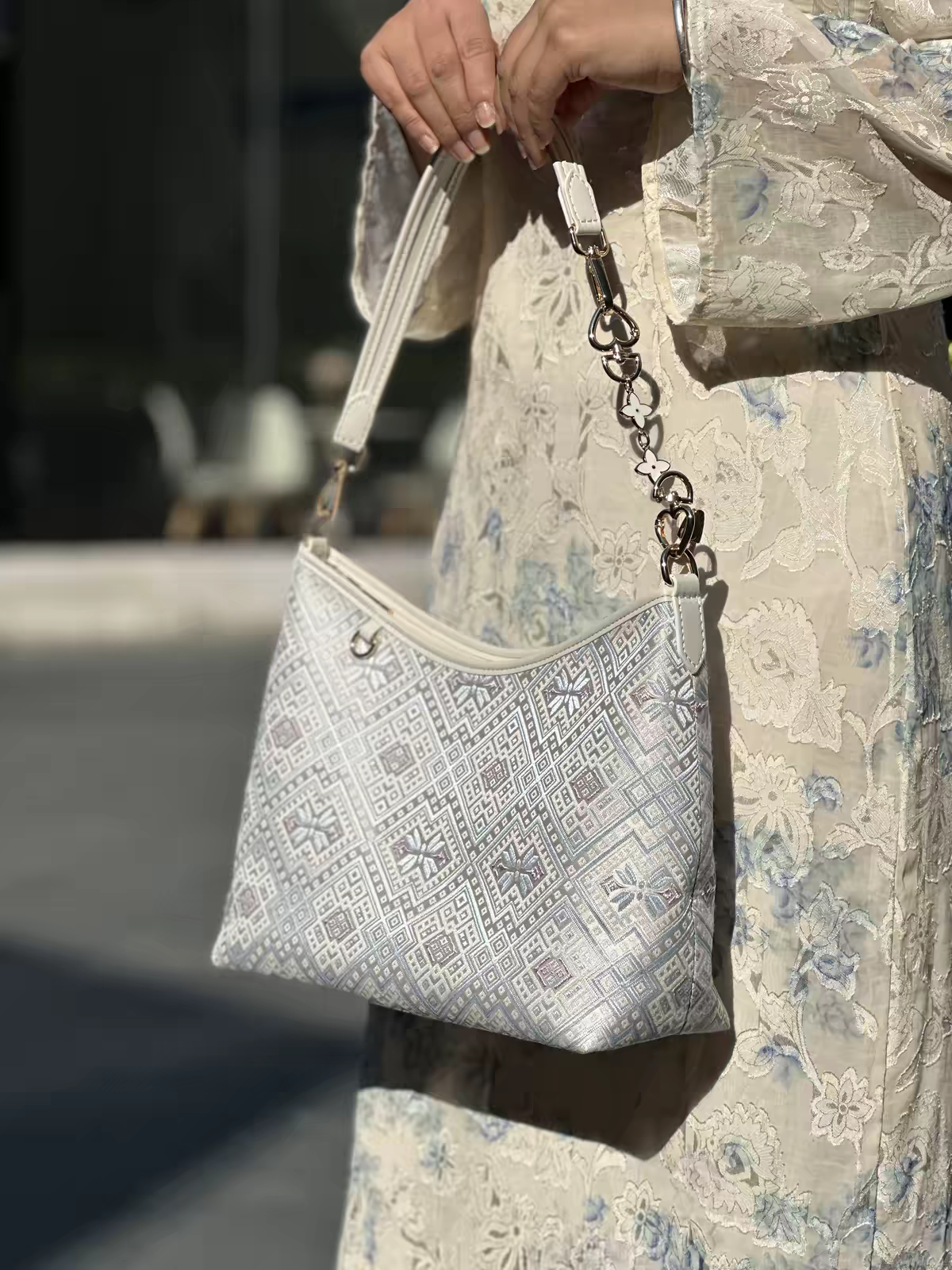Zhuang Brocade Bag | Handmade Chinese Textile Art Handbag Inspired by Traditional Weaving