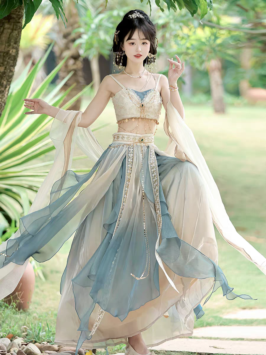 Fairy Hanfu Dress – Dunhuang Flying Apsaras Inspired, Summer Collection