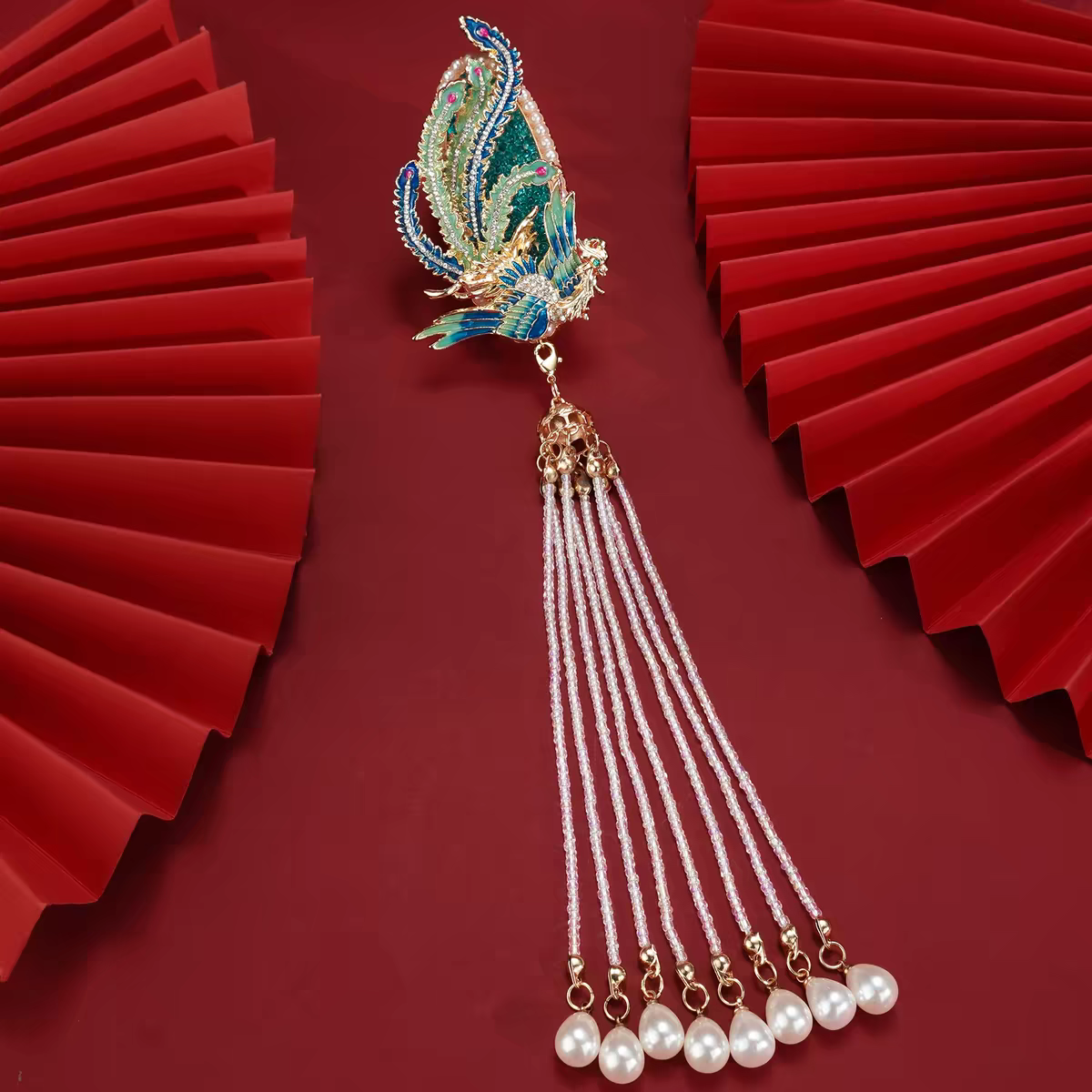 The Phoenix Comes – New Chinese Style Hair Clip