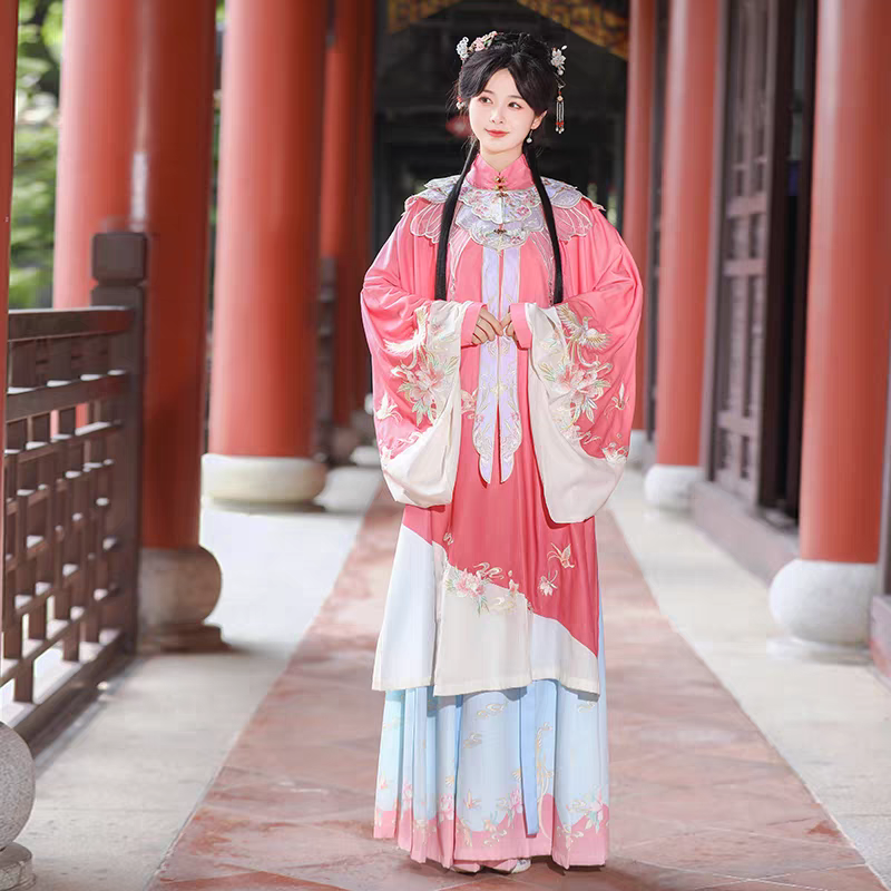 Hanfu Dinasti Ming (pakaian tradisional Han) saiz S-6XL
