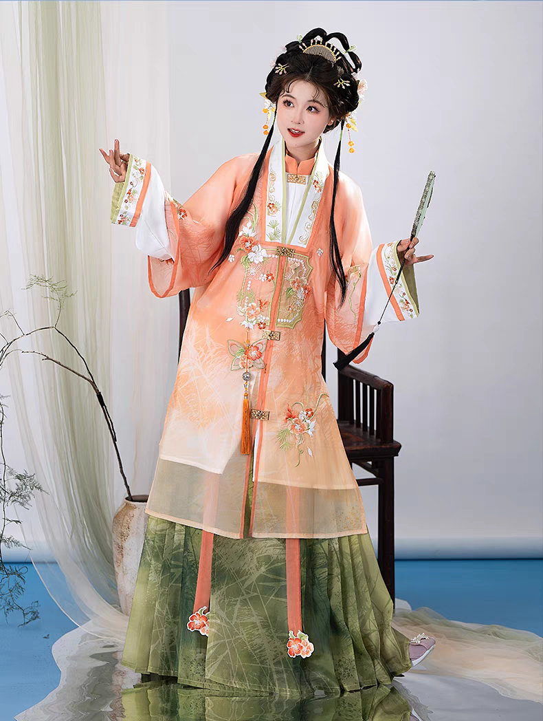 Traditional Chinese Hanfu Outfit明制汉服S-L