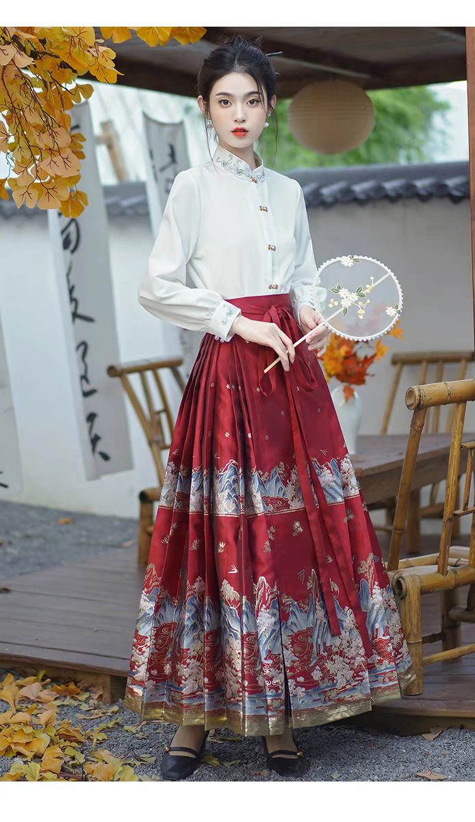 Skirt muka kuda yang sepadan