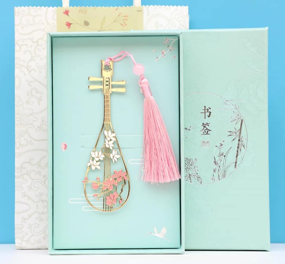 琵琶桃李芬芳書籤