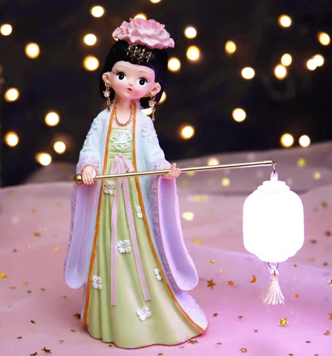 小夜燈仕女提燈