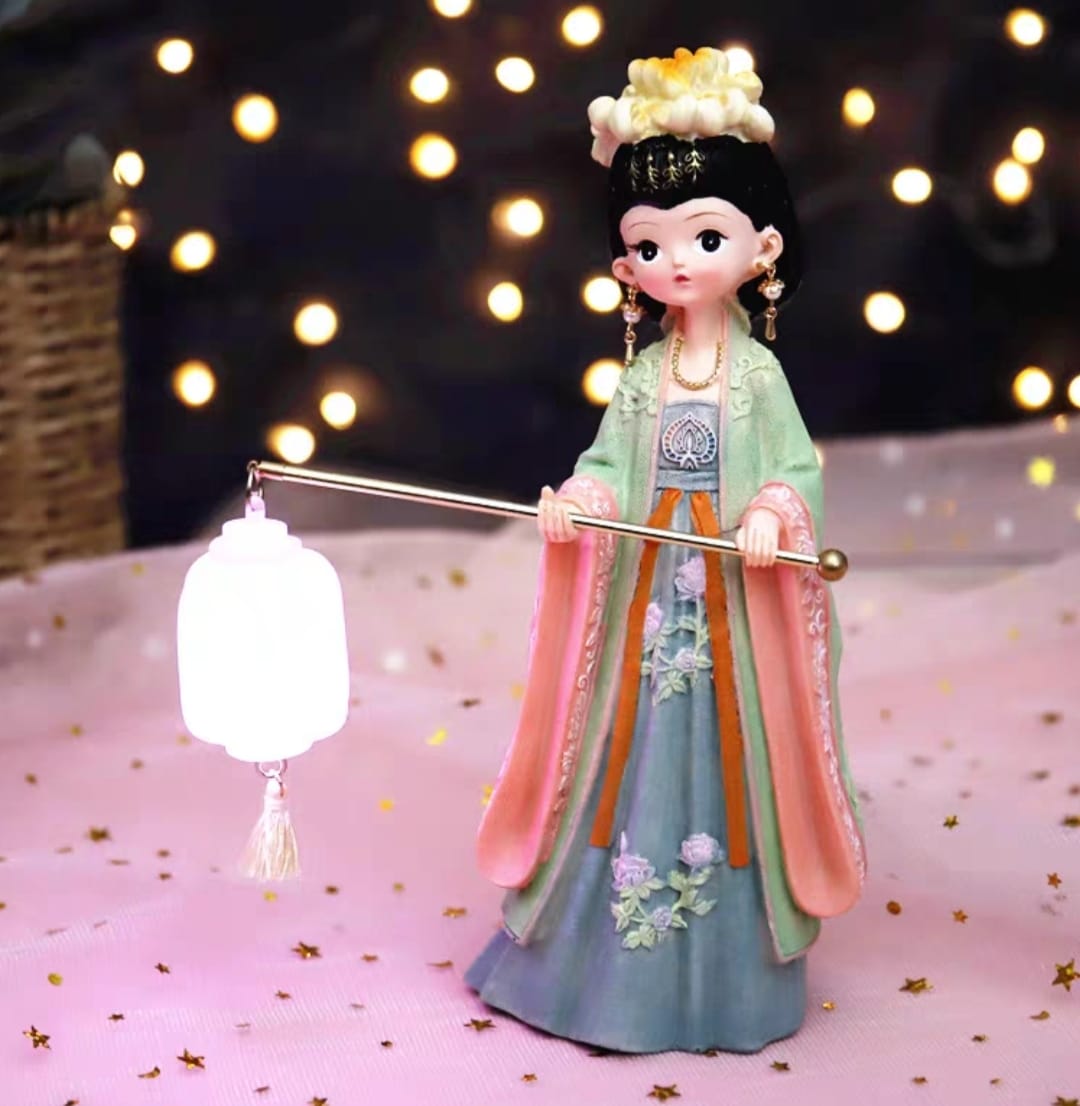 小夜燈仕女提燈