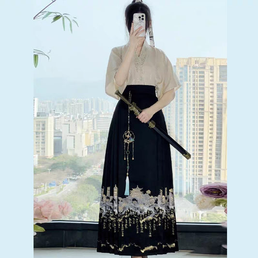 矮个子又胖胖的，我还适合穿马面裙吗？女性的烦恼！马来西亚古风专卖店