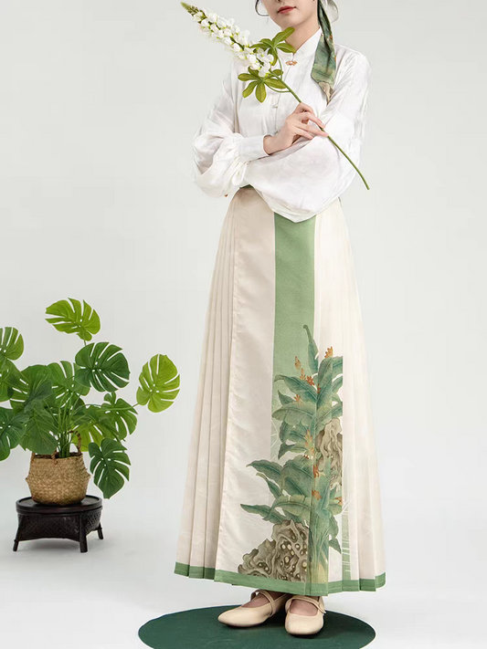 I finally found a Hanfu Mamian skirt shop that ships to Malaysia…