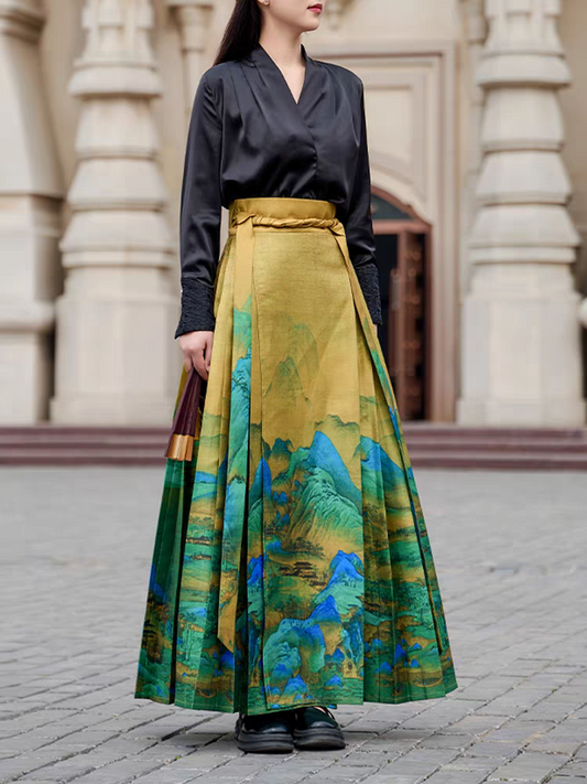 I finally found a Hanfu Mamian skirt shop that ships to Singapore…