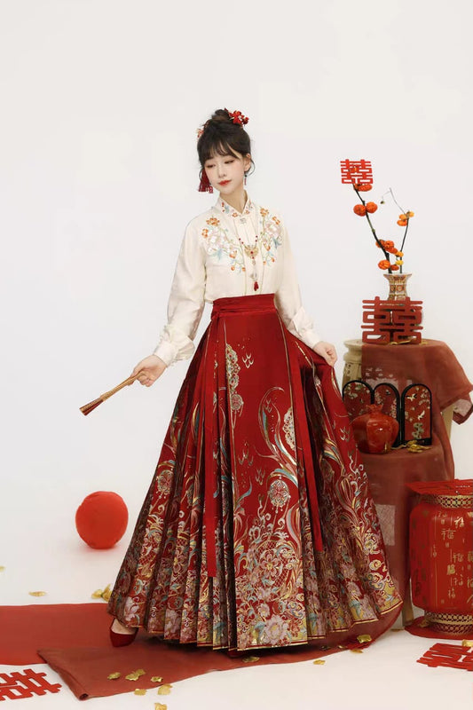 Mamian Skirt Set for Engagement & Wedding