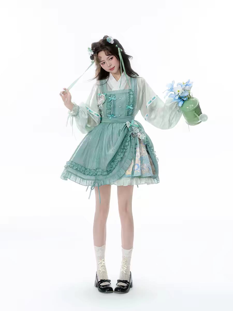 Lolita Hanfu Mamian Skirt & Top Set S-XL – China Fashion
