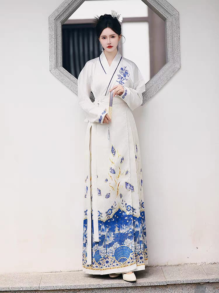 情侣装交领汉服马面裙S-6XL