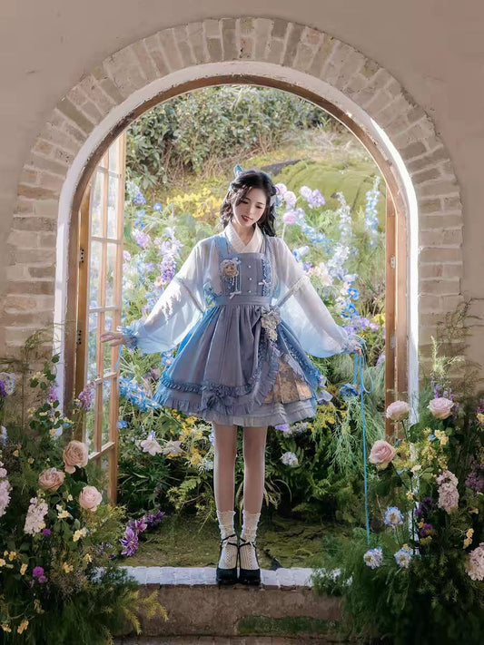Lolita Hanfu Mamian Skirt & Top Set S-XL – China Fashion