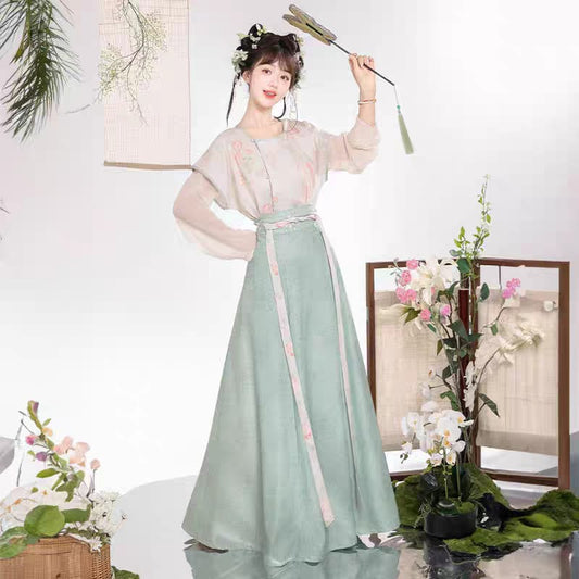 Oferta por tiempo limitado: conjunto de Hanfu de la S a la XL
