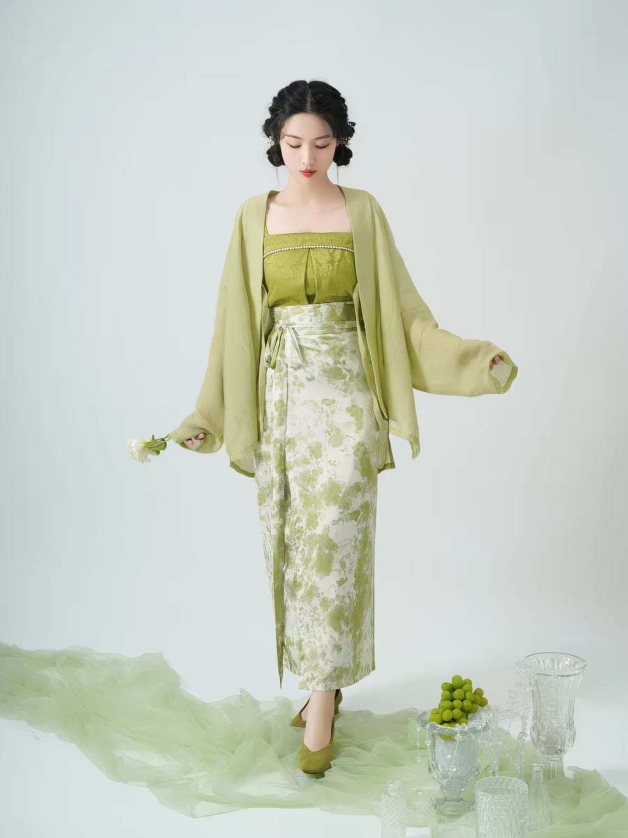 Hanfu Matching wrap skirt S-L
