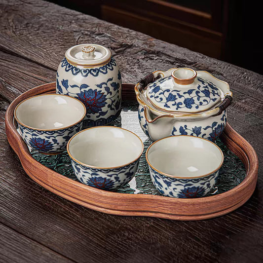 黄汝窑茶具