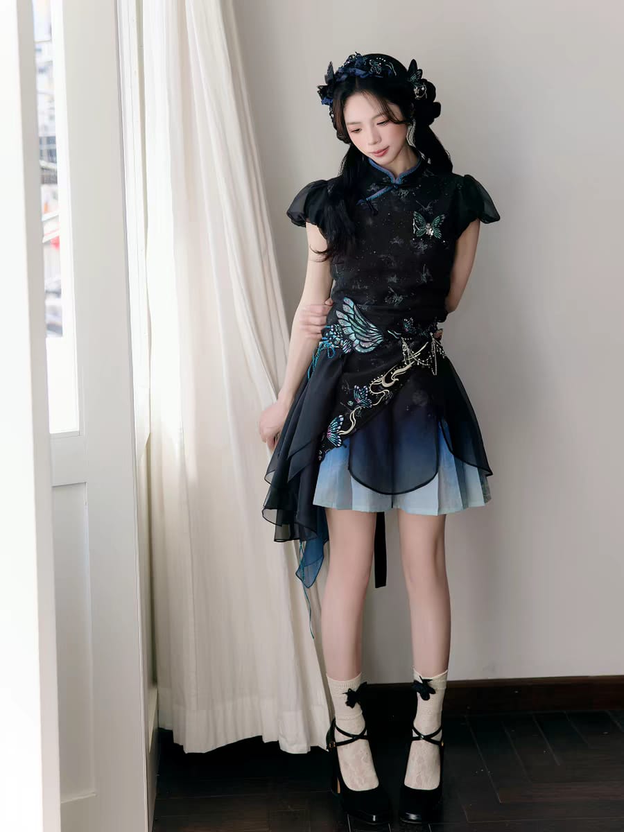 Casual Mamian Skirt Full Set – Modest Daily Hanfu S-XL