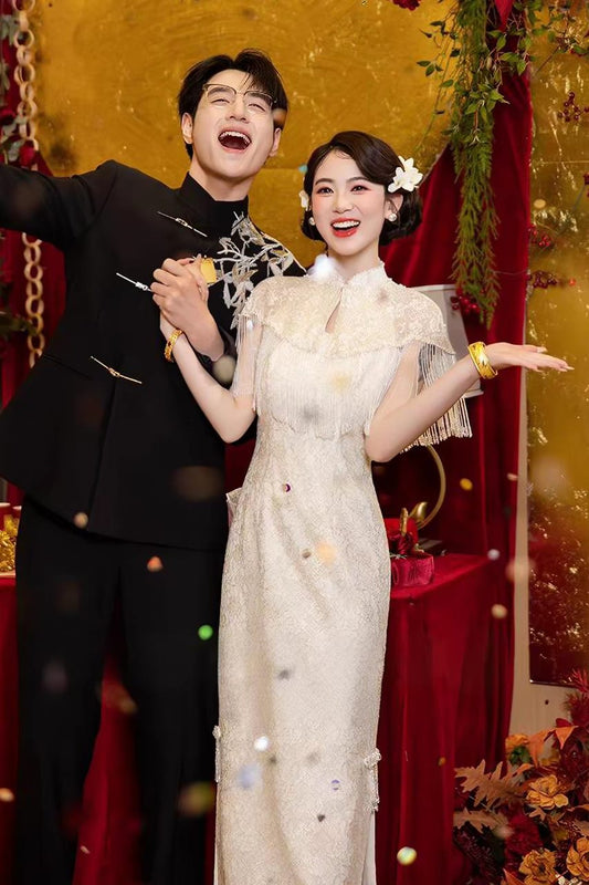 Modern Traditional Qipao – Bridal Reception Gown
