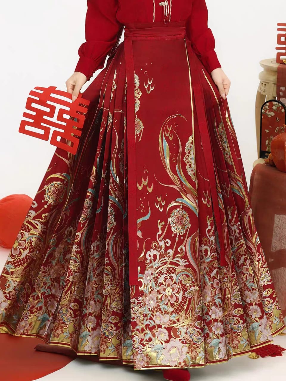 Mamian Skirt Set for Engagement & Wedding