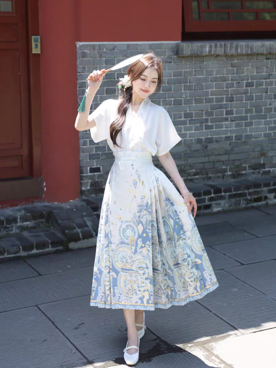Mamian Skirt Full Set马面裙全套S-L