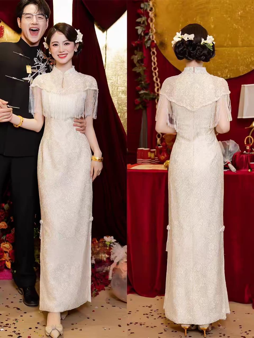 Modern Traditional Qipao – Bridal Reception Gown