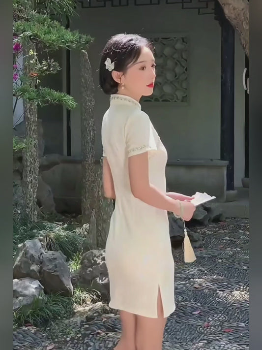 新中式女装旗袍cheongsam S-2XL