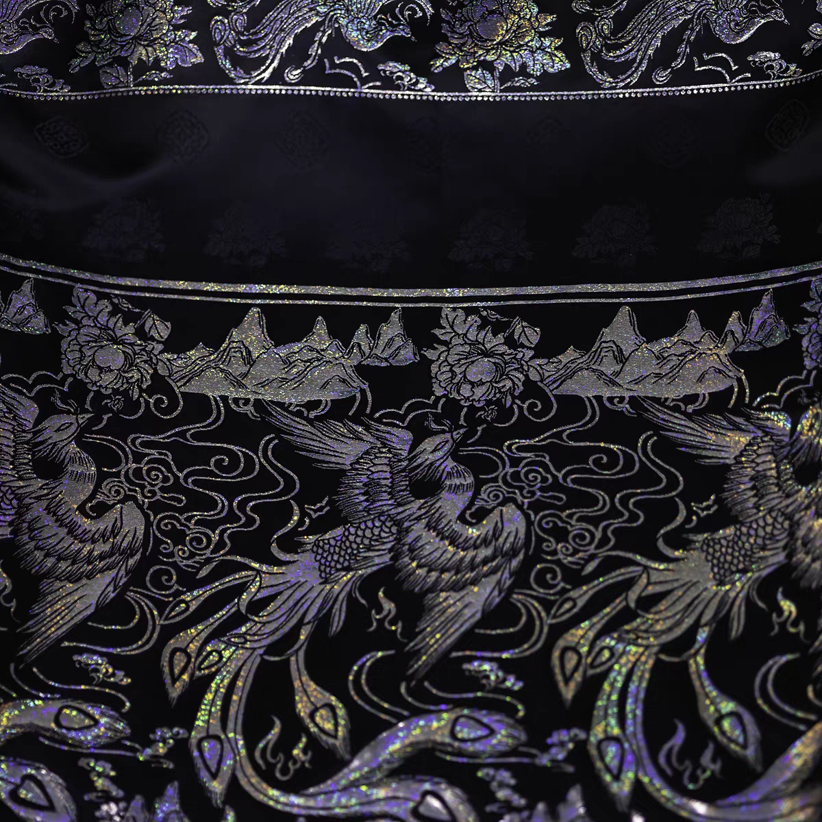 Premium Chinese Fabric for Hanfu – New Chinese Style Jacquard Brocade / Silk Satin Material – Perfect for DIY Hanfu & Traditional Clothing