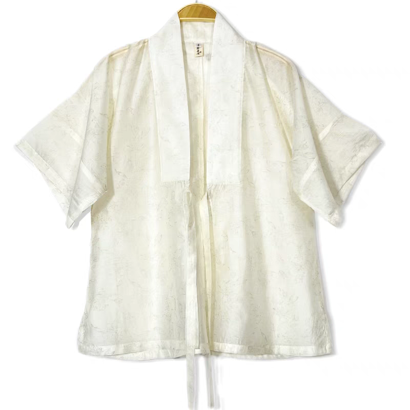 Hanfu double-breasted shirt汉服对襟衫S-XL