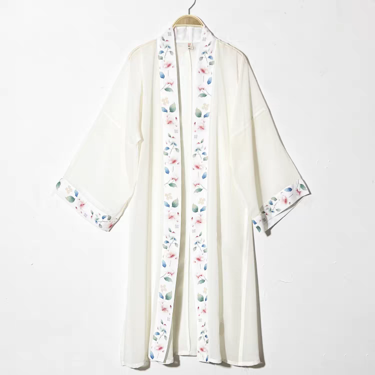 Hanfu double-breasted shirt汉服对襟衫S-XL