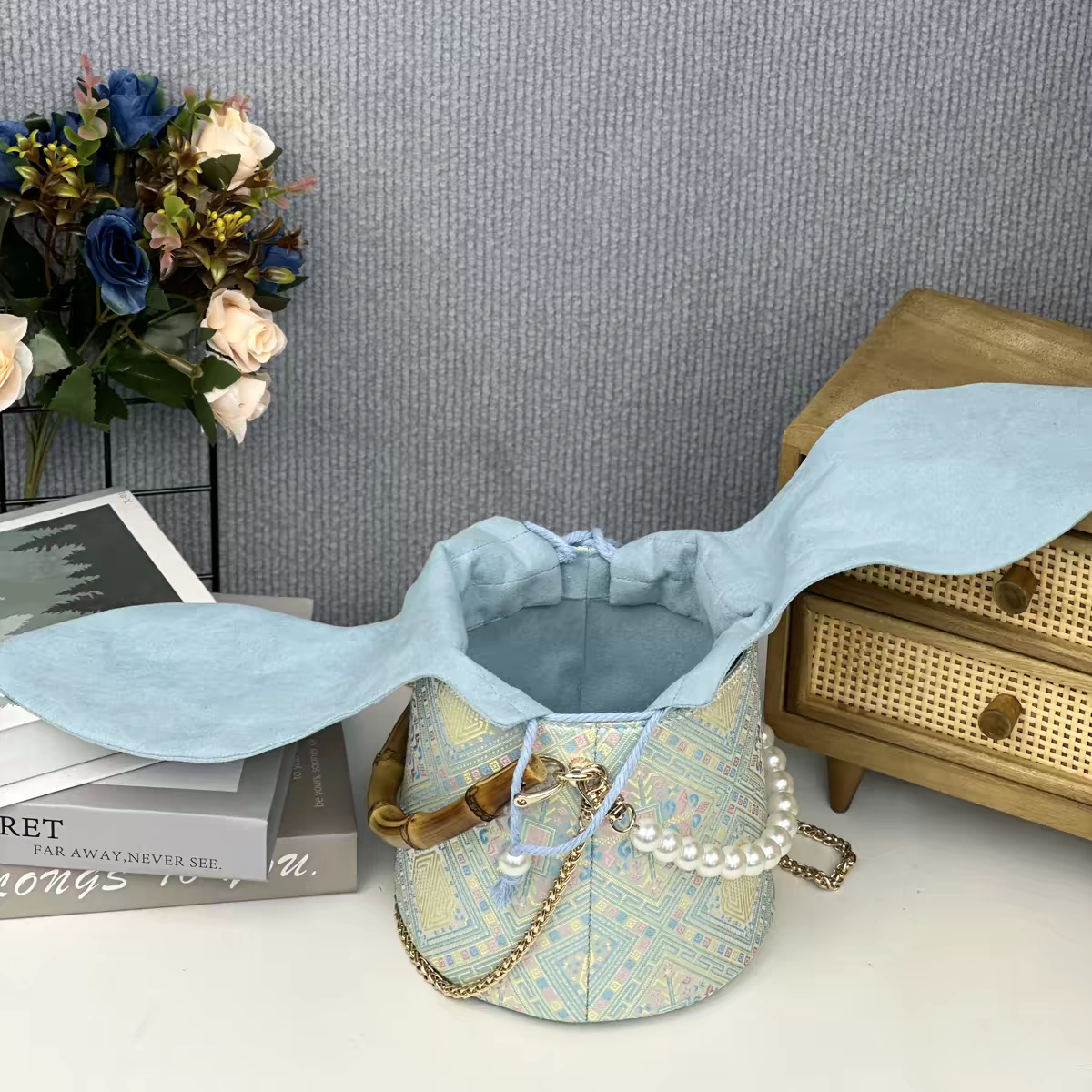 Zhuang Brocade Bag | Handmade Chinese Textile Art Handbag Inspired by Traditional Weaving