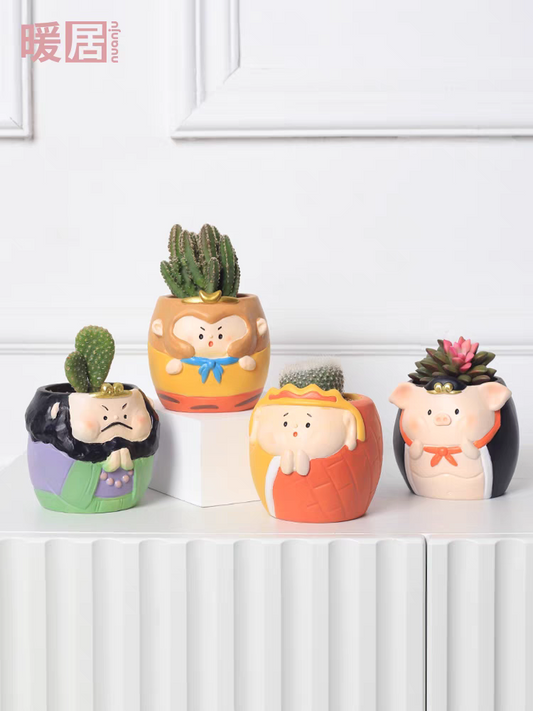 Journey to the West themed storage and decorative small basin (single item)