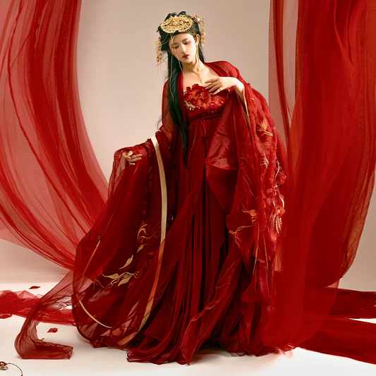 Fairy Hanfu Performance Costume – Ethereal Dance Dress for Stage, Photoshoot & Festival